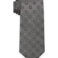 Calvin Klein Men's Solar Medallion Tie Gray Size One Size