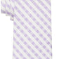 Tommy Hilfiger Men's Bardstown Gingham Tie Purple Size Regular