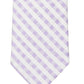 Tommy Hilfiger Men's Bardstown Gingham Tie Purple Size Regular