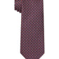 Tommy Hilfiger Men's Silk SignaturePrint Tie Red Size Regular