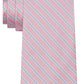 Tommy Hilfiger Men's Bristol Stripe Tie Pink Size Regular