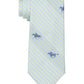 Tommy Hilfiger Men's Maysville Racing Horse Tie Green Size Regular
