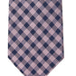 Tommy Hilfiger Men's Willard Gingham Tie Pink Size Regular