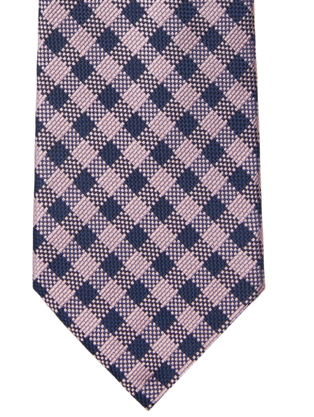 Tommy Hilfiger Men's Willard Gingham Tie Pink Size Regular