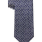 Tommy Hilfiger Men's Bexley Horseshoe Print Silk Tie Blue Size Regular