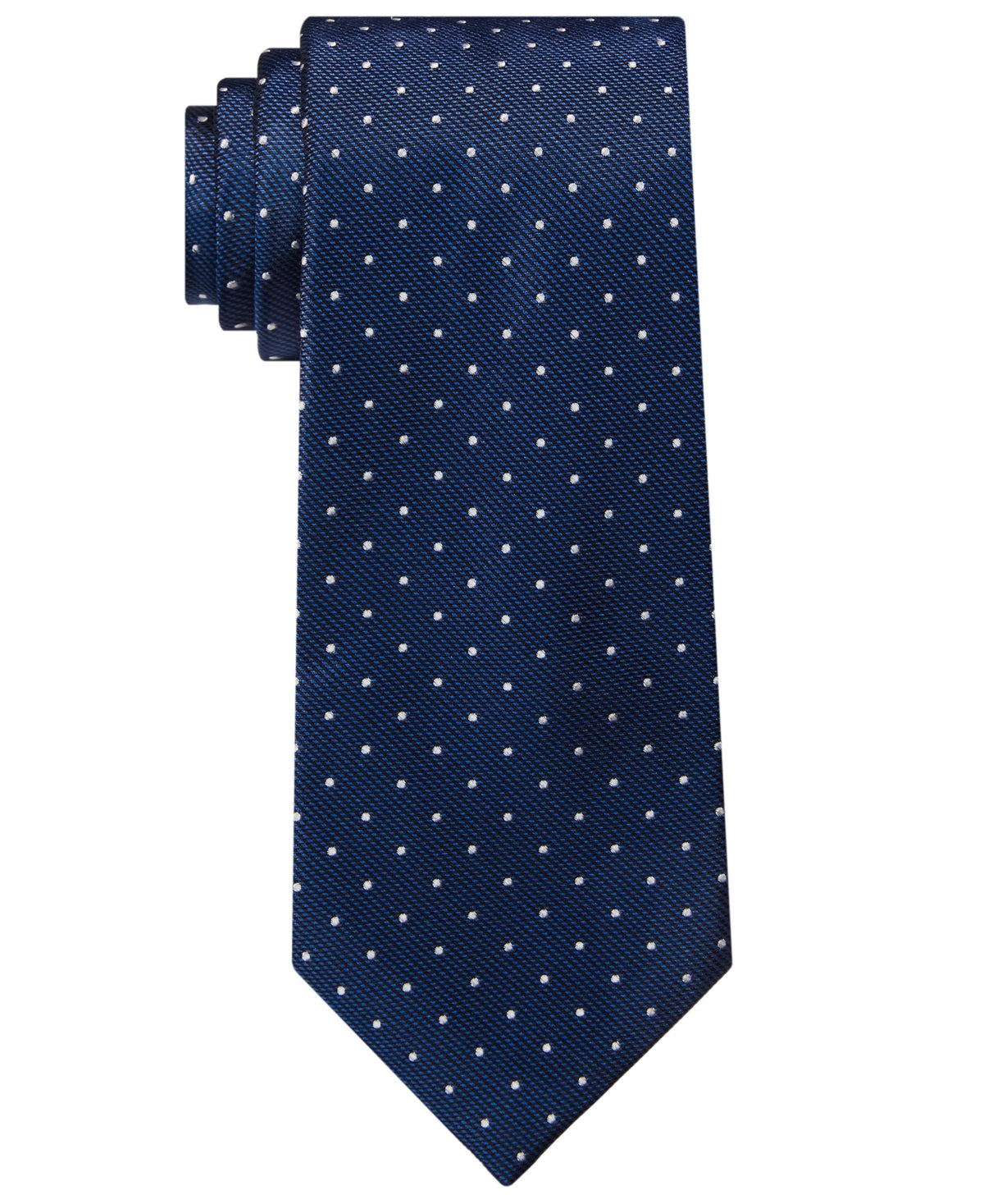 Michael Kors Men's Classic Dot Tie Blue Size Regular
