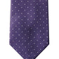 Michael Kors Men's Classic Dot Tie Purple Size Regular
