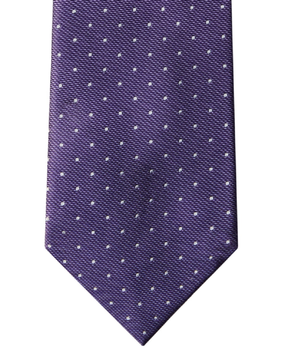 Michael Kors Men's Classic Dot Tie Purple Size Regular