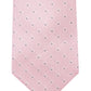 Michael Kors Men's Bicolor Neat Tie Pink Size Regular