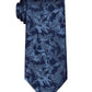 Michael Kors Men's Classic Tonal Botanical Tie Blue Size Regular