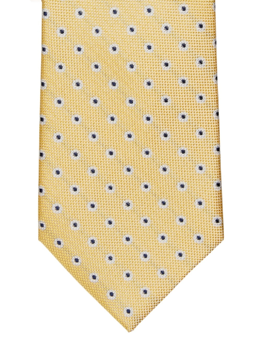 Tommy Hilfiger Men's Classic Floral Neat Tie Yellow Size Regular