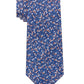 Tommy Hilfiger Men's Kai Botanical Floral Silk Tie Gray Size Regular