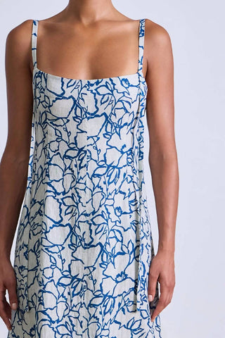 Apiece Apart - Lace Floral Flax Viviana Tank Maxi Dress