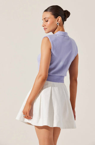 Astr - Women's Kori Bow Embellished Sweater Top