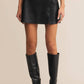 Z Supply - Allegra Faux Leather Mini Skirt