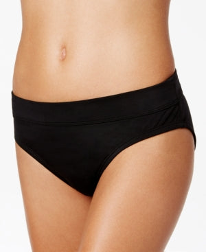 Nike Women's Active Hipster Bikini Bottoms Swimsuit Black