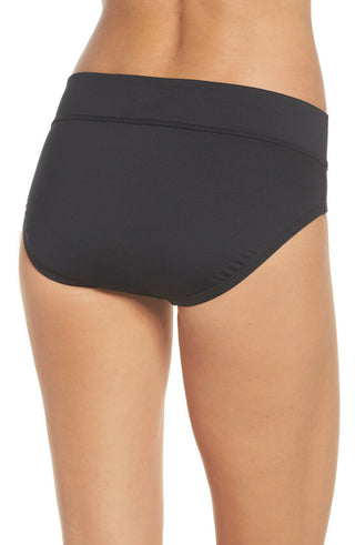 Nike Women's Active Hipster Bikini Bottoms Swimsuit Black