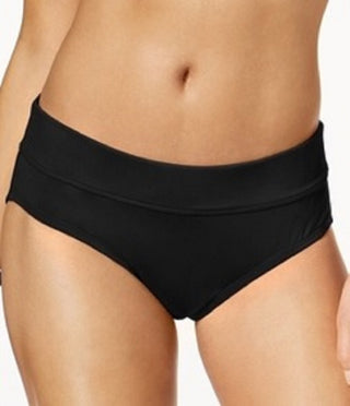 Nike Women's Active Hipster Bikini Bottoms Swimsuit Black