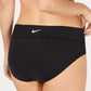 Nike Women's Active Hipster Bikini Bottoms Swimsuit Black