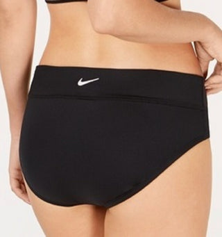 Nike Women's Active Hipster Bikini Bottoms Swimsuit Black