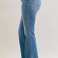 Judy Blue - Mid Rise Slim Bootcut Tummy Control Release Hem Jeans