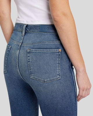 7 For All Mankind - High Waist Slim Kick Jeans