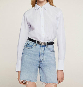 Frame - The Timeless High Rise Denim Short