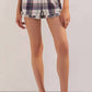 Z Supply - Plaid High Waist Shorts