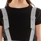 Planet Gold Junior's Plaid Jumper White Size XX-Large