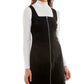 Planet Gold Junior's Mock Neck Top & Dress Set Black Size X-Large