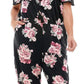 Planet Gold Women's Off The Shoulder Jumpsuit Black Size 3X