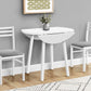 3 Pieces Dining Table Set, Small, Drop Leaf, Contemporary & Modern