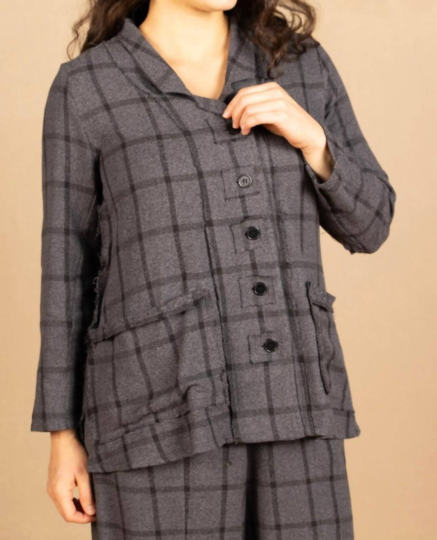 Tulip Clothing - Long Sleeve Funky Edge Jacket