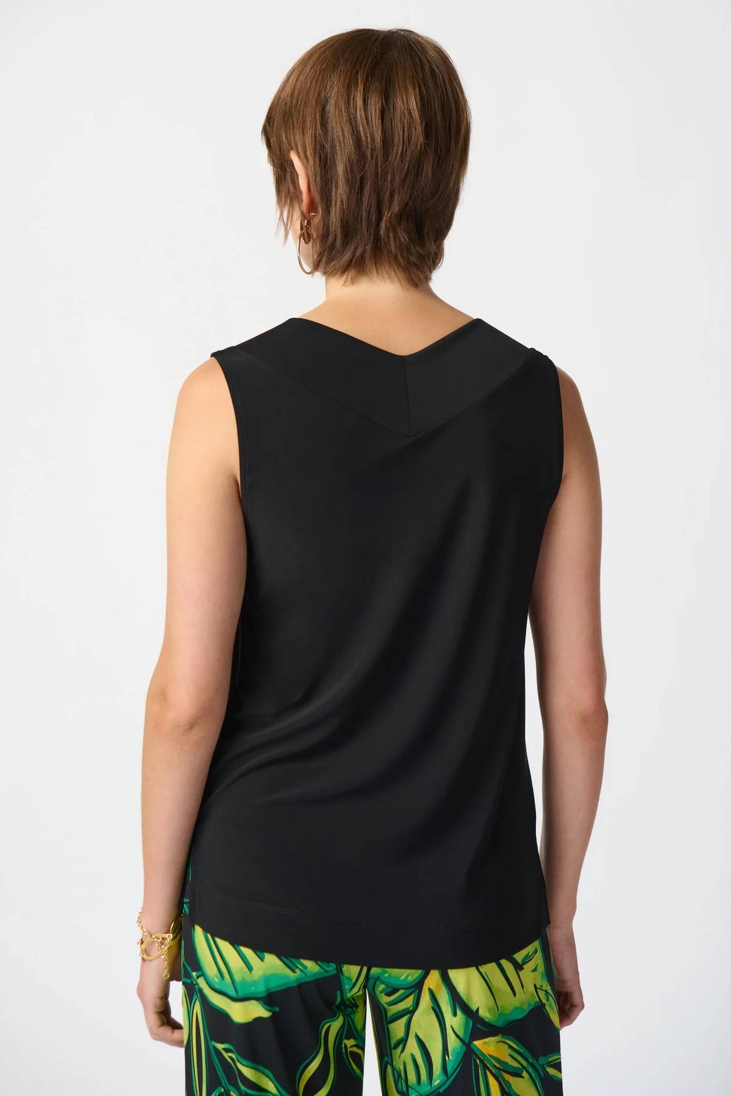 Joseph Ribkoff - Sleeveless V-neck Top