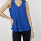Frank Lyman - Sleeveless V-neck Pullover Top
