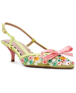 Betsey Johnson - Women's Sadyy Ditzy Floral Slingback Pumps
