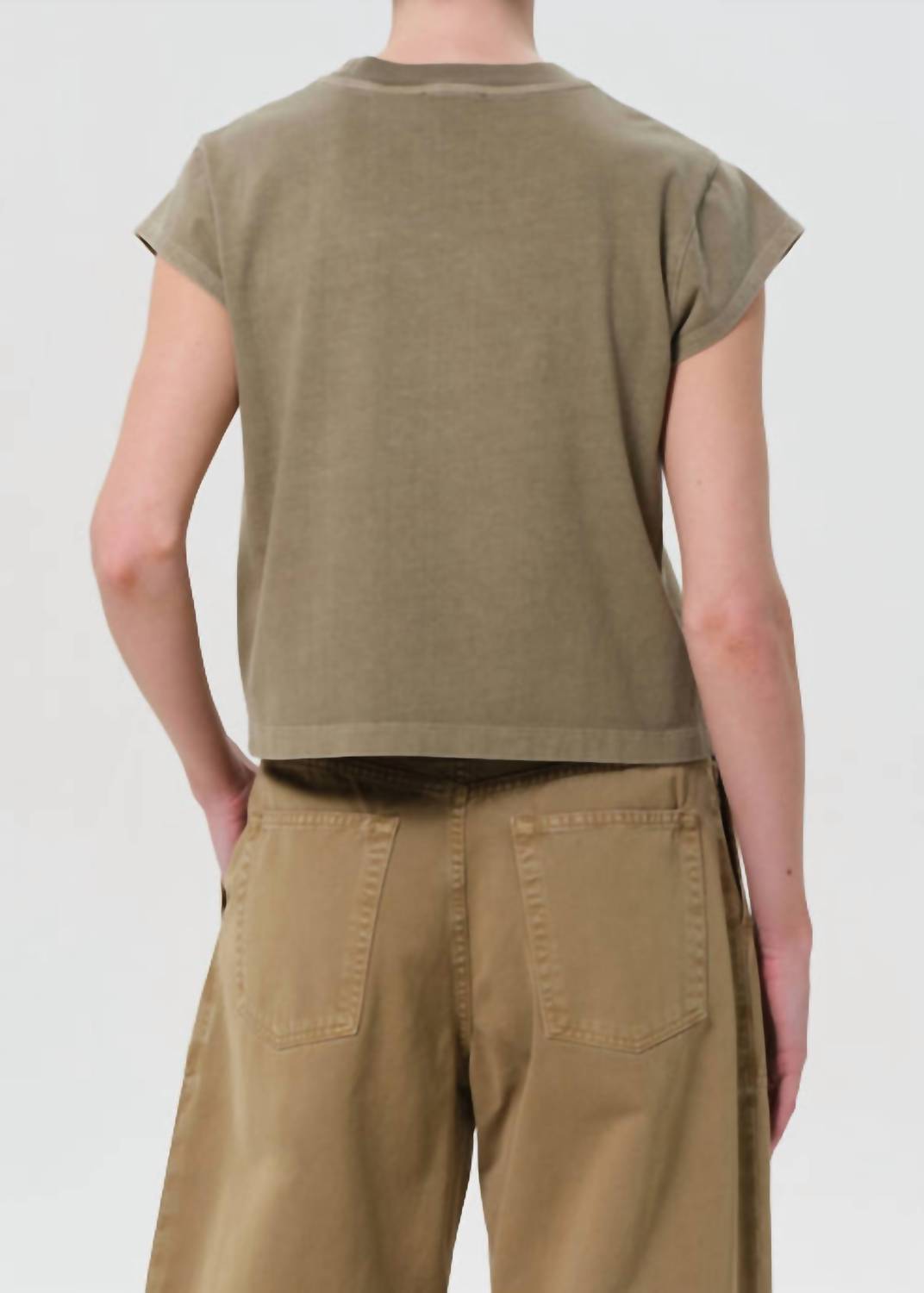 Agolde - Bryce Cap Sleeve Tee