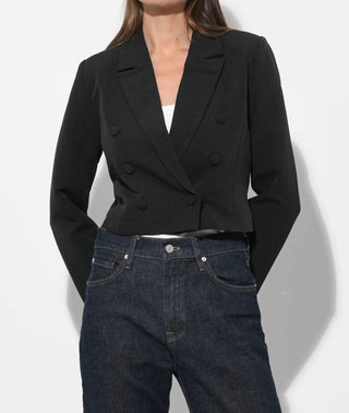 Adelyn Rae - Gretchen Double Breasted Cropped Blazer