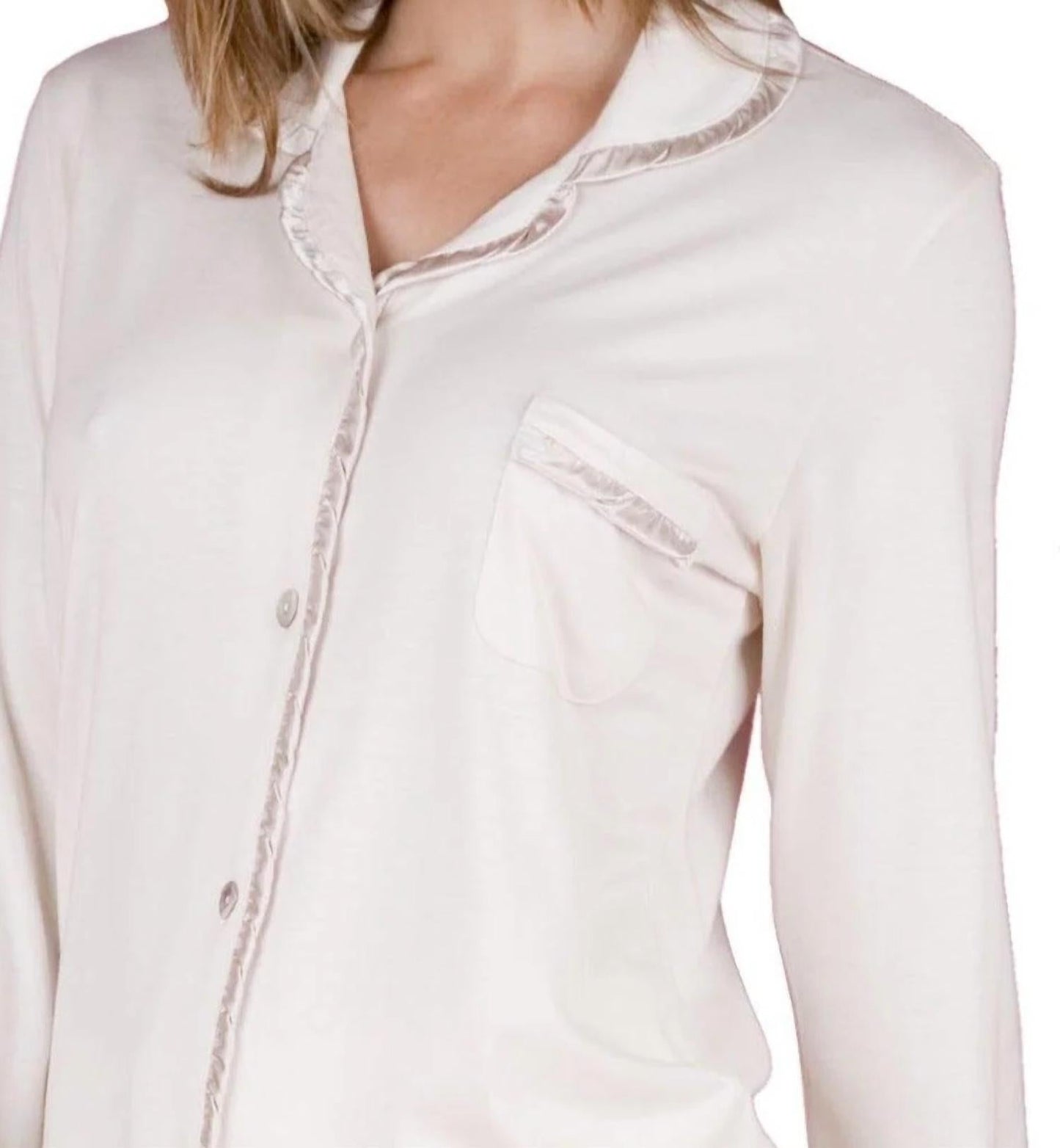 Twelve Eighty Eight - Sophie Basic Long Sleeve Men's Styled Pajama Set