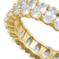 Sahira Jewelry Design - Women's Oval Eternity Band Ring