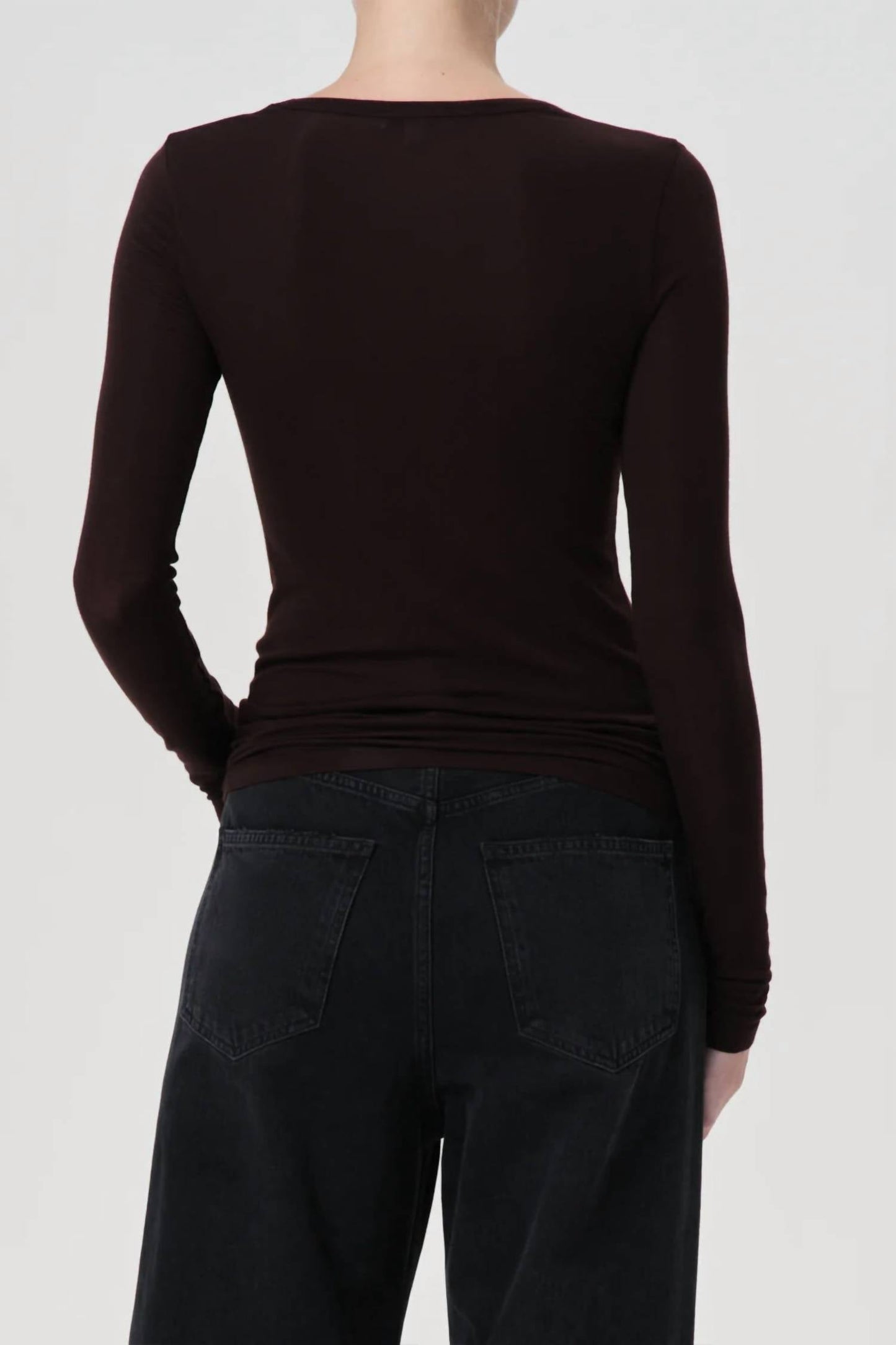 Agolde - Corey Scoop Neck Tee