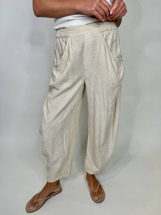 Free People - High Road Solid Pull-on Barrel Pants