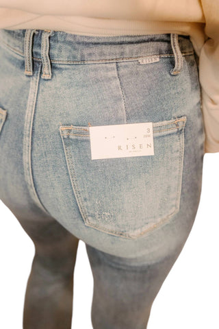 Risen - Hannah Vintage High Rise Flare Denim Jean