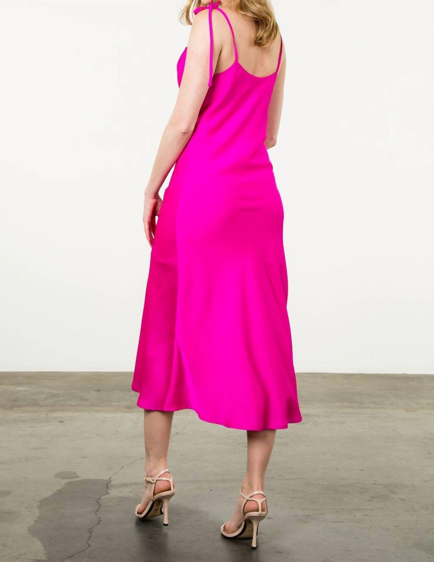 Thml - Spaghetti Strap Midi Dress
