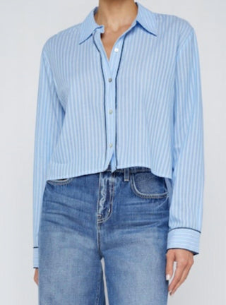 L'Agence - Women's Cosette Trim Crop Shrt