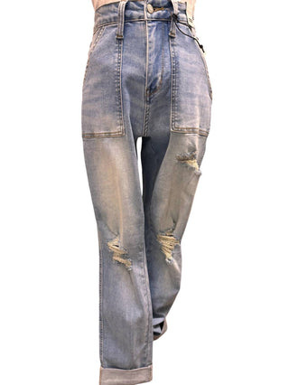 Judy Blue - Women's Boyfriend Distressed Jeans