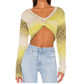 For Love & Lemons - Celeste Crop Sweater
