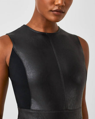 Spanx - Leather Like Combo Dress