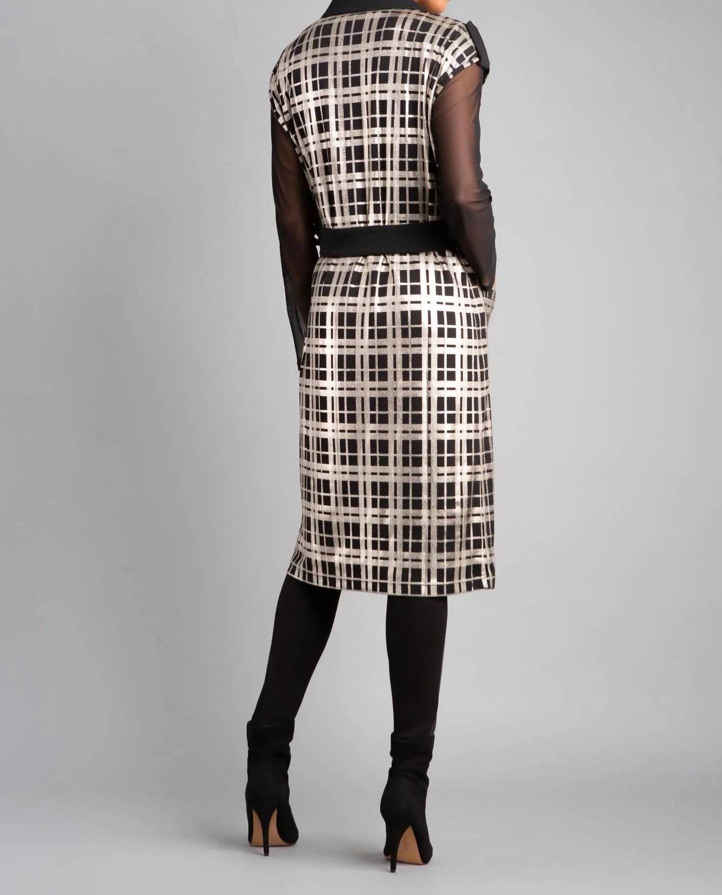 Berek - Plaid Foil Vest