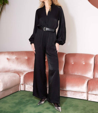 Fifteen Twenty - Skyler V-neck Relaxed Jumpsuit